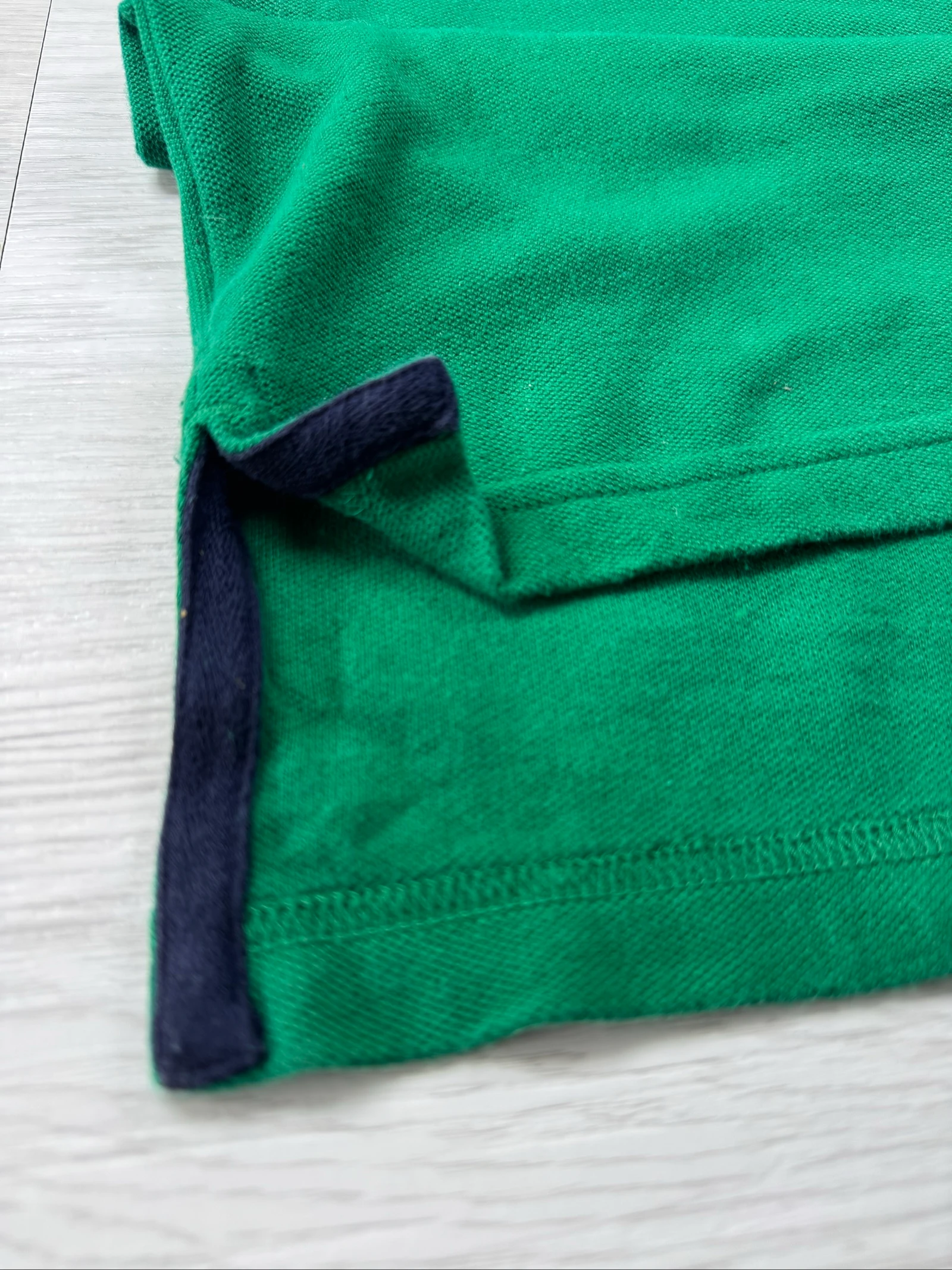 Camisa Polo Ralph Lauren com Logo Vintage Chaps Verde 100% Algodão Tamanho M – photo 5